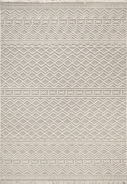Dynamic Rugs Seville 3610109 Ivory and Soft Grey